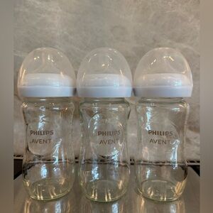 Philips Avent Baby Glass Bottles Set of 3